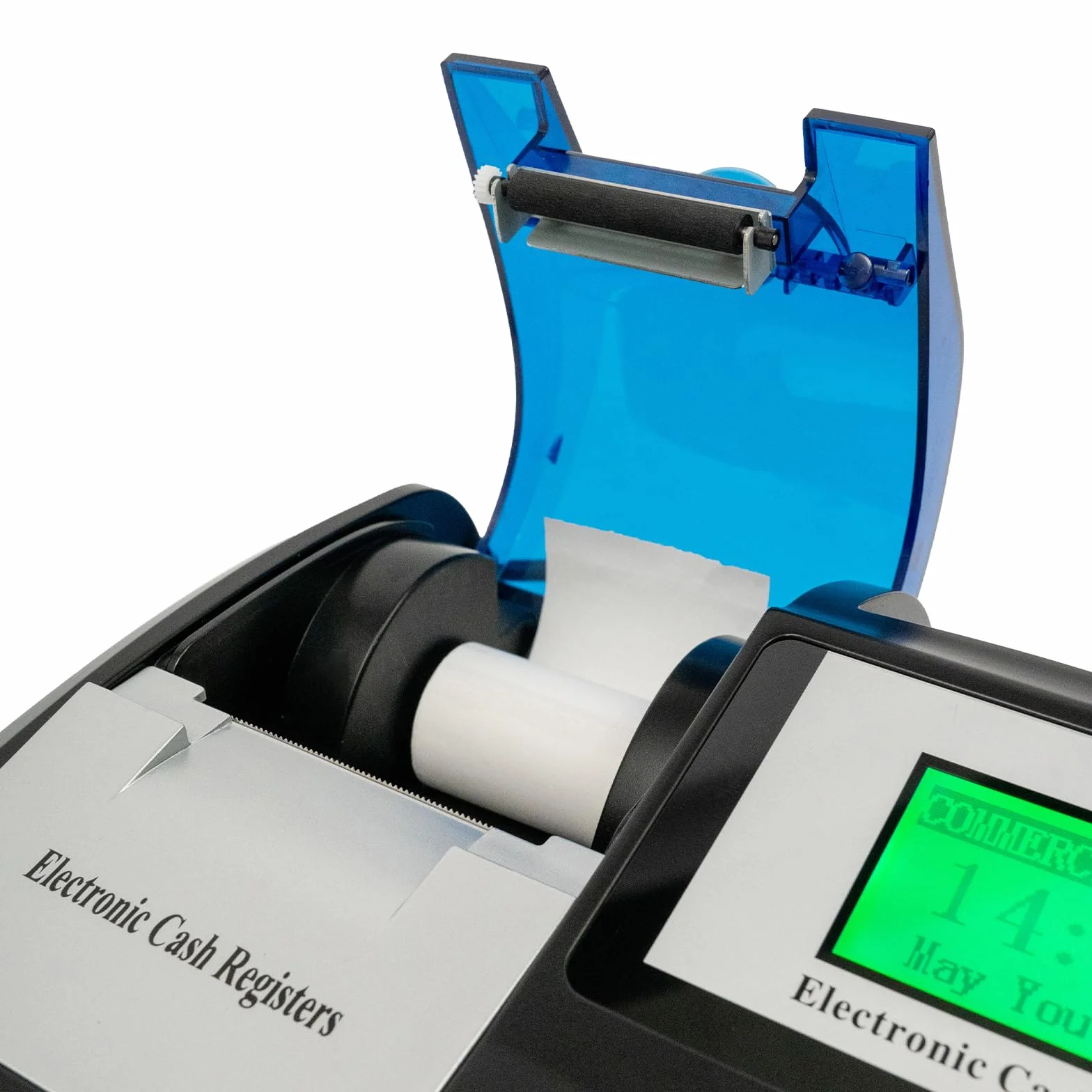 Elektronische Kasse Registrierkasse Pos-Kassen 48 Tasten Digitale LED Elektronische Registrierkasse Supermarkt Kiosk Einzelhandel Kassensystem Gastronomie Englische Version