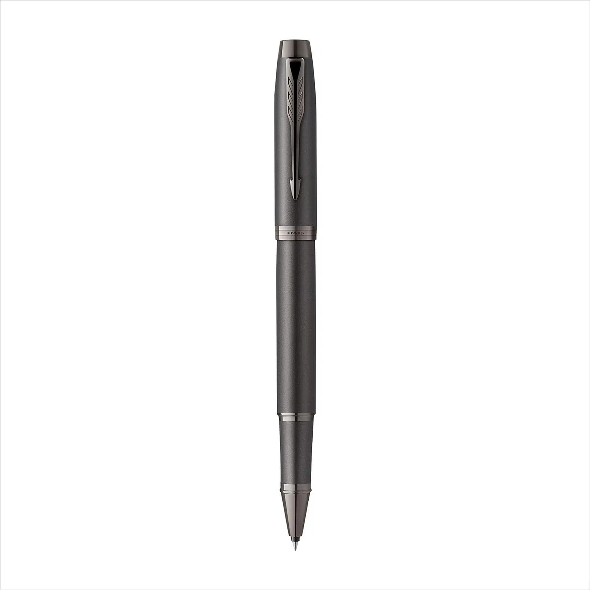 PARKER Schreibset IM Professionals Monochrome Kugelschreiber und Tintenroller mit Gravur | Premium Stift | Geschenkbox | personalisiert | graviert | Jahrestag | Geburtstag (Bronze)