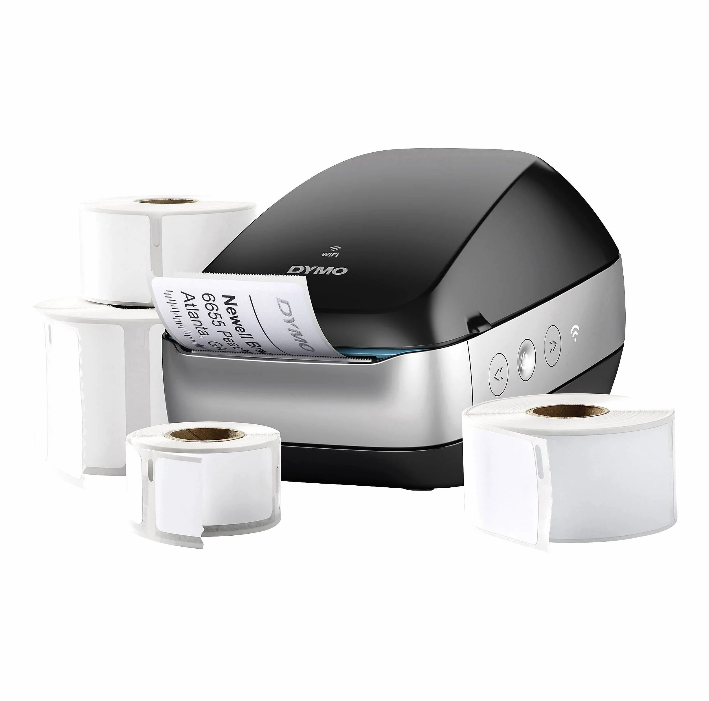 DYMO LabelWriter Wireless Etikettendrucker | Drucken Sie Etiketten mit Wi-Fi & USB | 300 dpi. Thermodirekt Etikettiergerät
