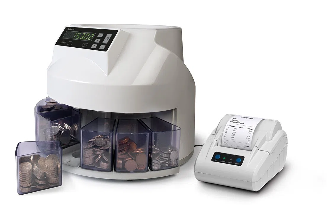 Safescan 1250 – Münzzähler und Sortierer für britisches Pfund