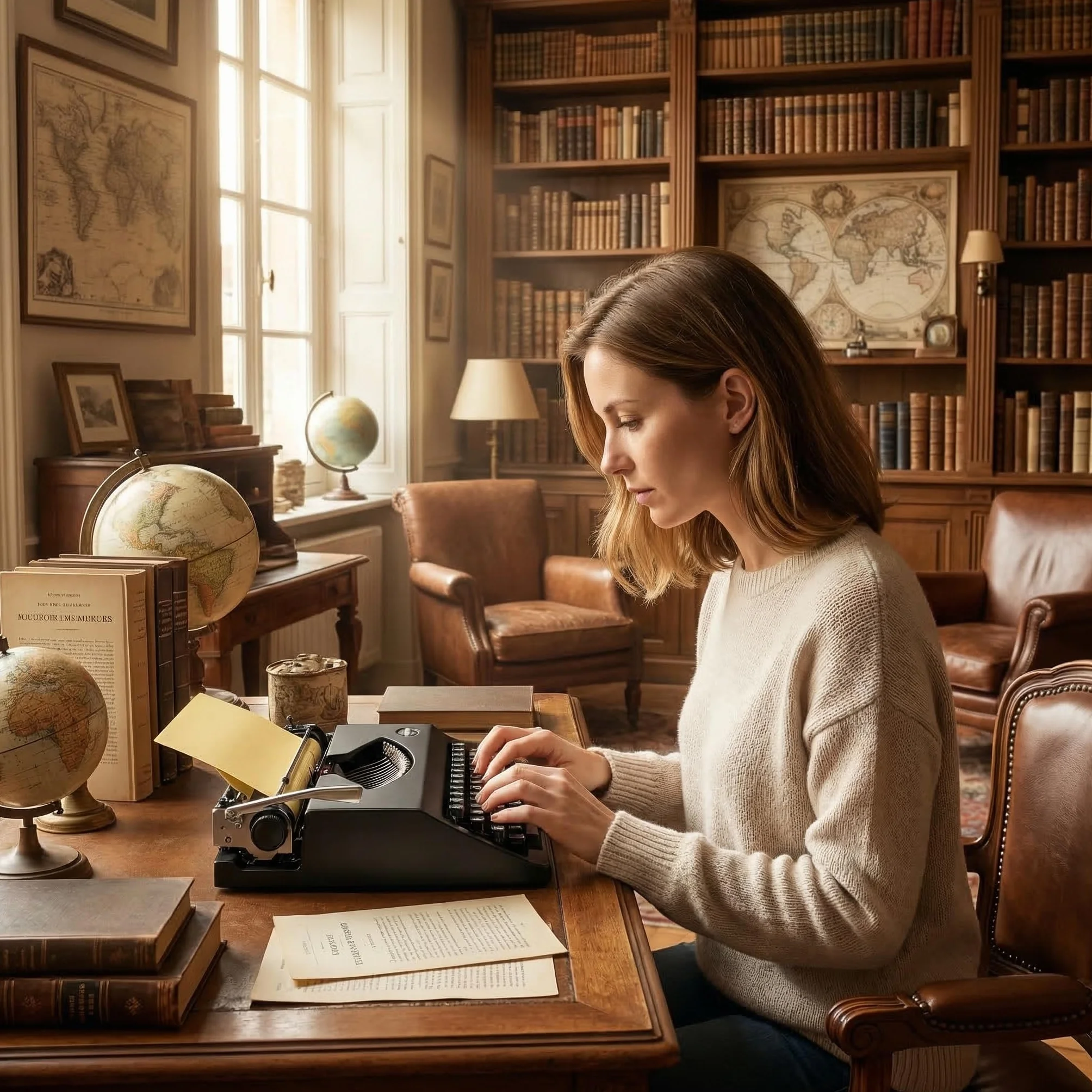 Traditionelle tragbare manuelle Schreibmaschine, Vintage, Klassische Retro-alte Schreibmaschine für Schriftsteller, nostalgische, langlebige Schreibmaschine, Klassische Textverarbeitung