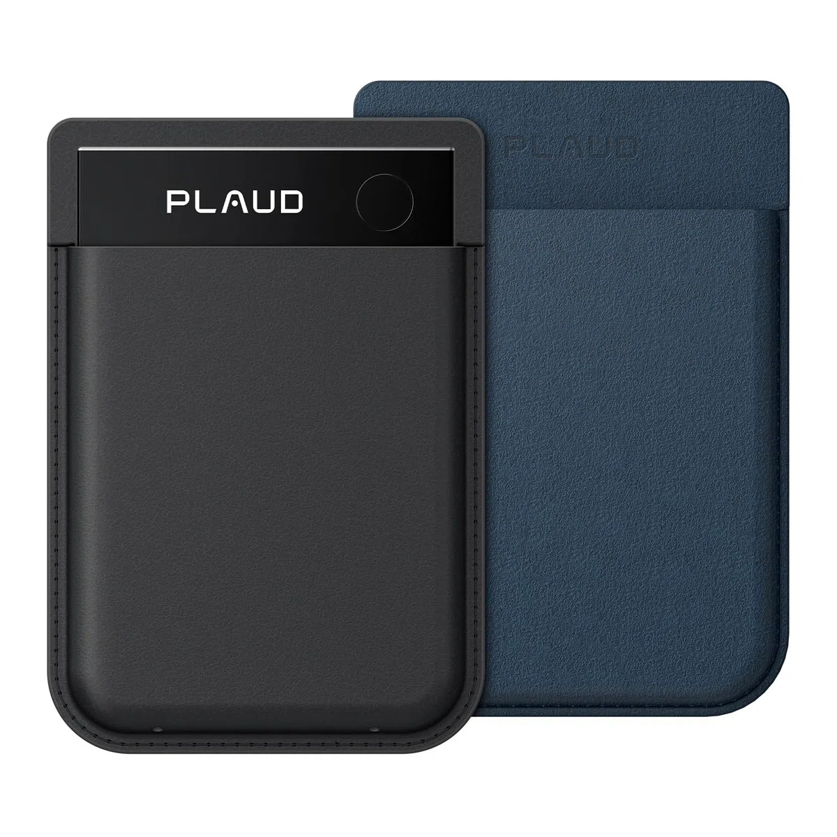 Plaud Note Pro und Magnetische Hülle im Bundle (Dunkelblau), KI Digitales Diktiergerät App-Steuerung, KI-Notizgerät, KI-Transkription & Zusammenfassung, 112 Sprachen, 64GB Speicher, Audiorekorder
