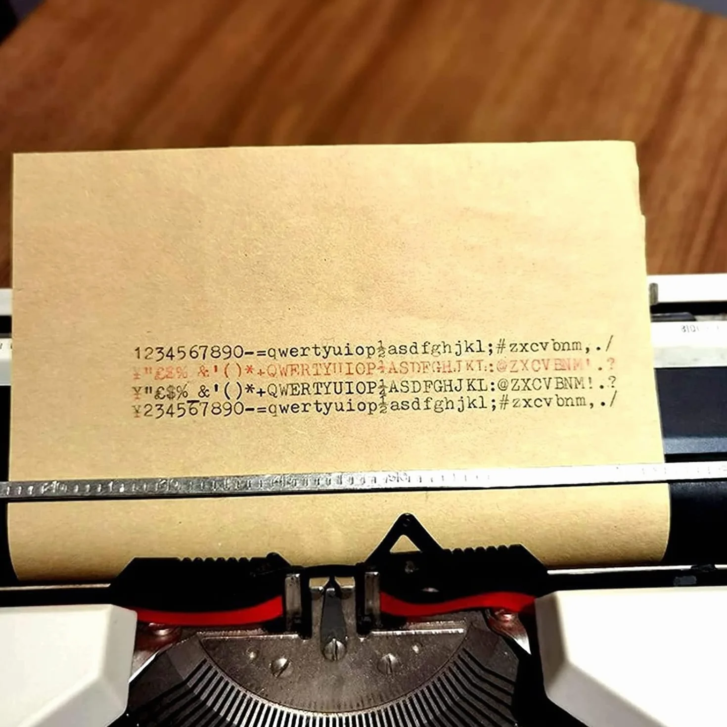 Traditionelle Schreibmaschine (mit Schreibfunktion), manuelle Schreibmaschine im Retro-Stil, klassische Textverarbeitung, perfekt zum Schreiben von Romanen überall, für abenteuerlustige Schriftstell