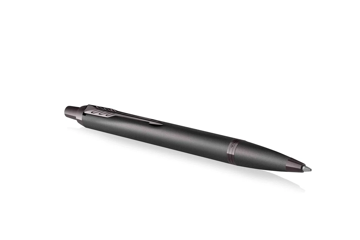 PARKER Schreibset IM Professionals Monochrome Kugelschreiber und Tintenroller mit Gravur | Premium Stift | Geschenkbox | personalisiert | graviert | Jahrestag | Geburtstag (Bronze)