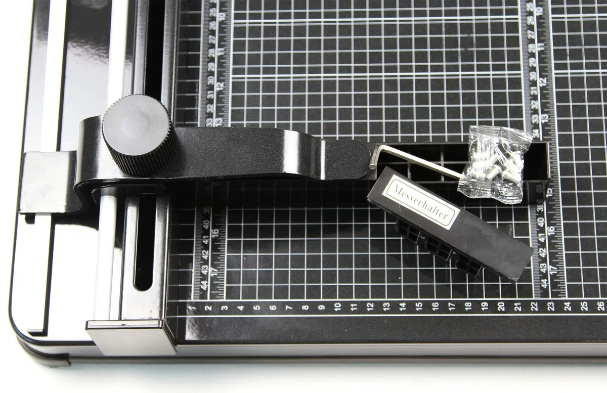 PROFI Stapelschneider A3 Großformat - bis 400 Blatt, CE, Papier Schneidemaschine + Hebelschneider