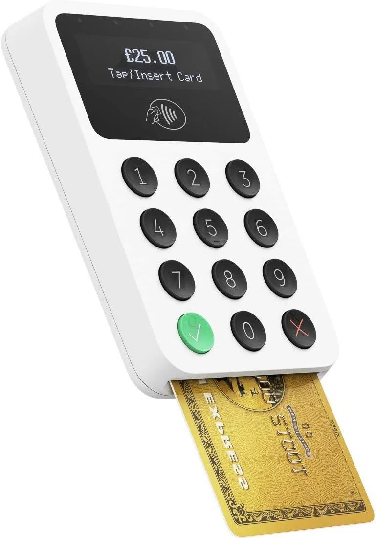 Zettle Card Reader 2 – Weiß: Kartenleser für Smartphone und Tablet mit Bluetooth, Akzeptiert kontaktlose Zahlungen