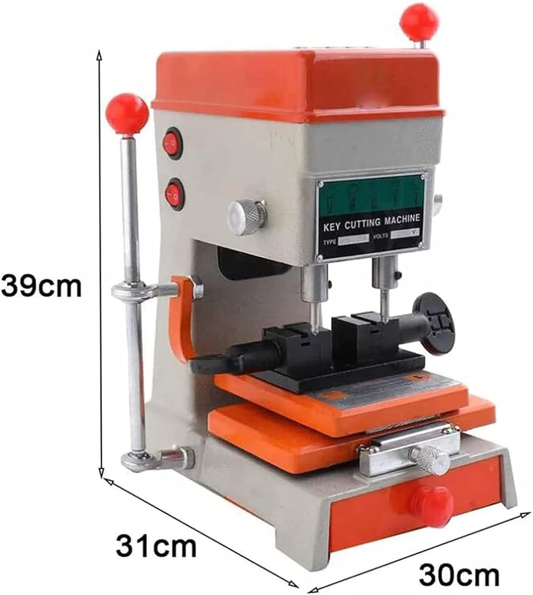 Duplikatschlüsselkopiermaschine, vertikale Schlüsselkopiermaschine, automatische Schlüsselkopiermaschine für die Schlüsselherstellung, für Tür- und Autoschlossschlüssel, 220 V