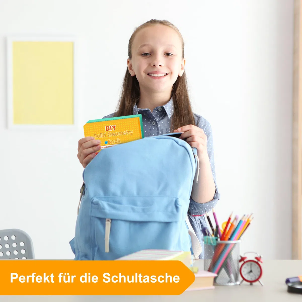 2 Stück DIY 3D Geometrie Lernbuch Set, Ziehfigur mit 12 Geometrische Körper, Kreatives Lernen wie mit Spirograph & Geobrett für die Grundschule