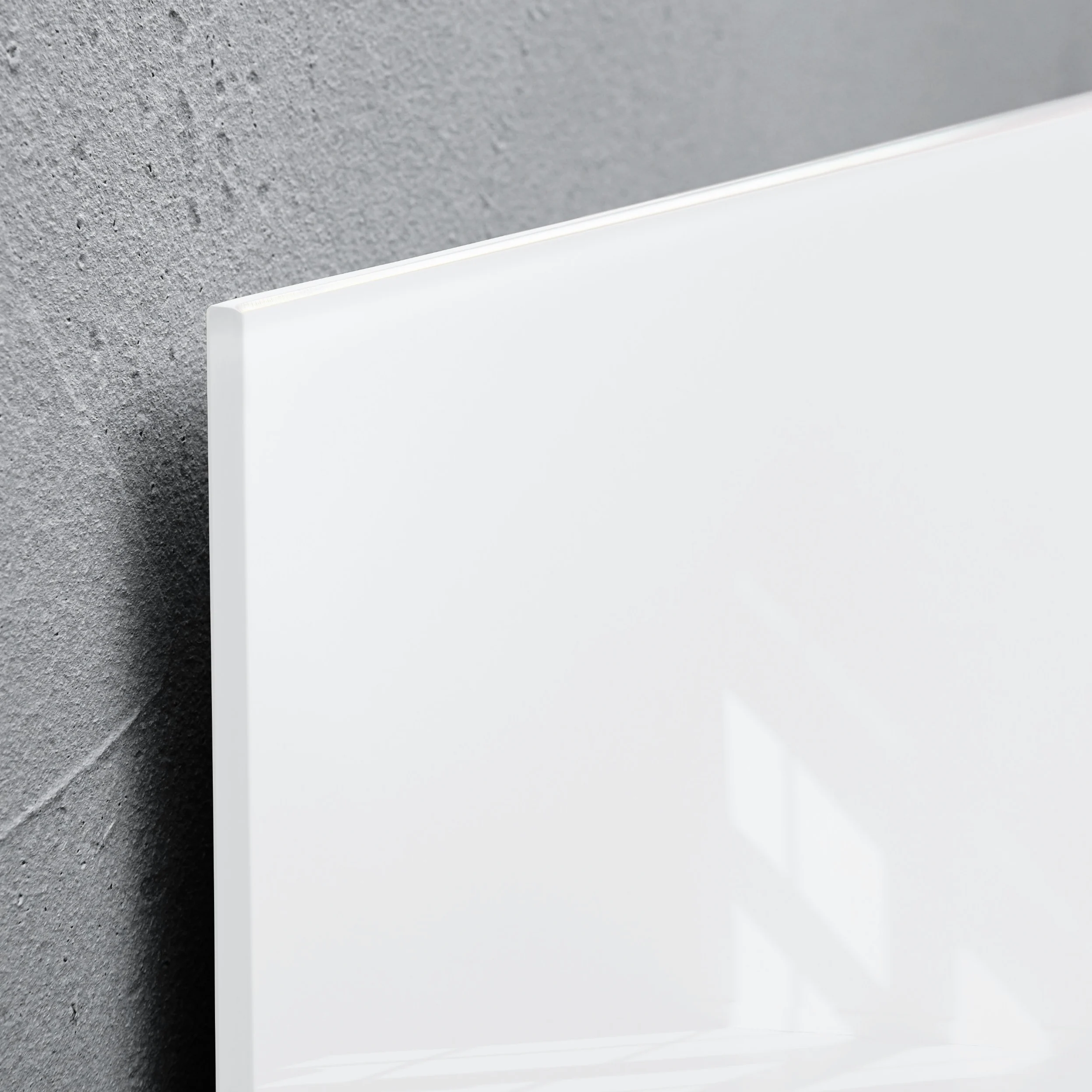 SIGEL GL131 Premium Glas-Magnettafel 78 x 48 cm super-weiß hochglänzend, SGS geprüft, einfache Montage, incl. 3 starke Magnete, für Büro, Schule & Wohnung, Artverum