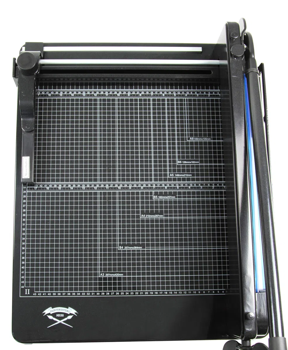 PROFI Stapelschneider A3 Großformat - bis 400 Blatt, CE, Papier Schneidemaschine + Hebelschneider