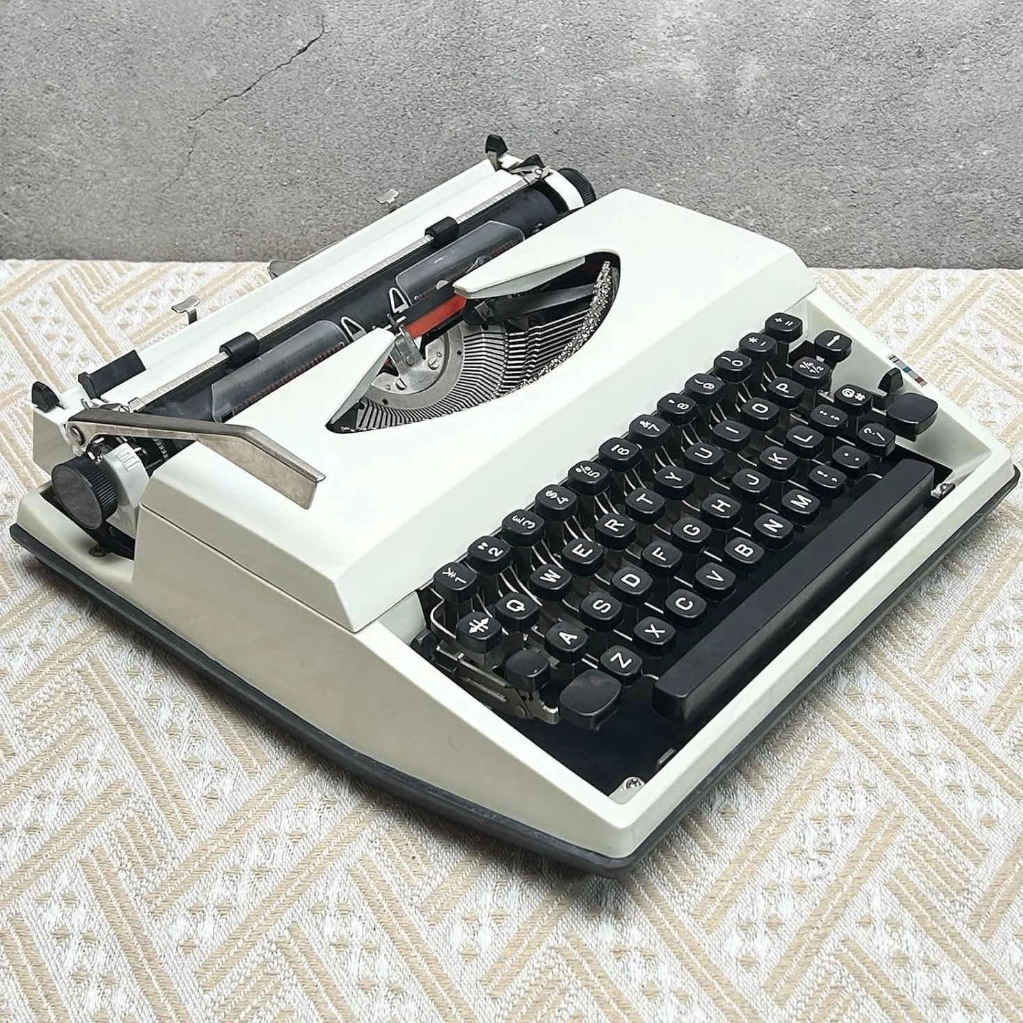 Schreibmaschine Home Office Business Schreibmaschine Textverarbeitung Briefumschlag Etter Schreiben Notiz machen