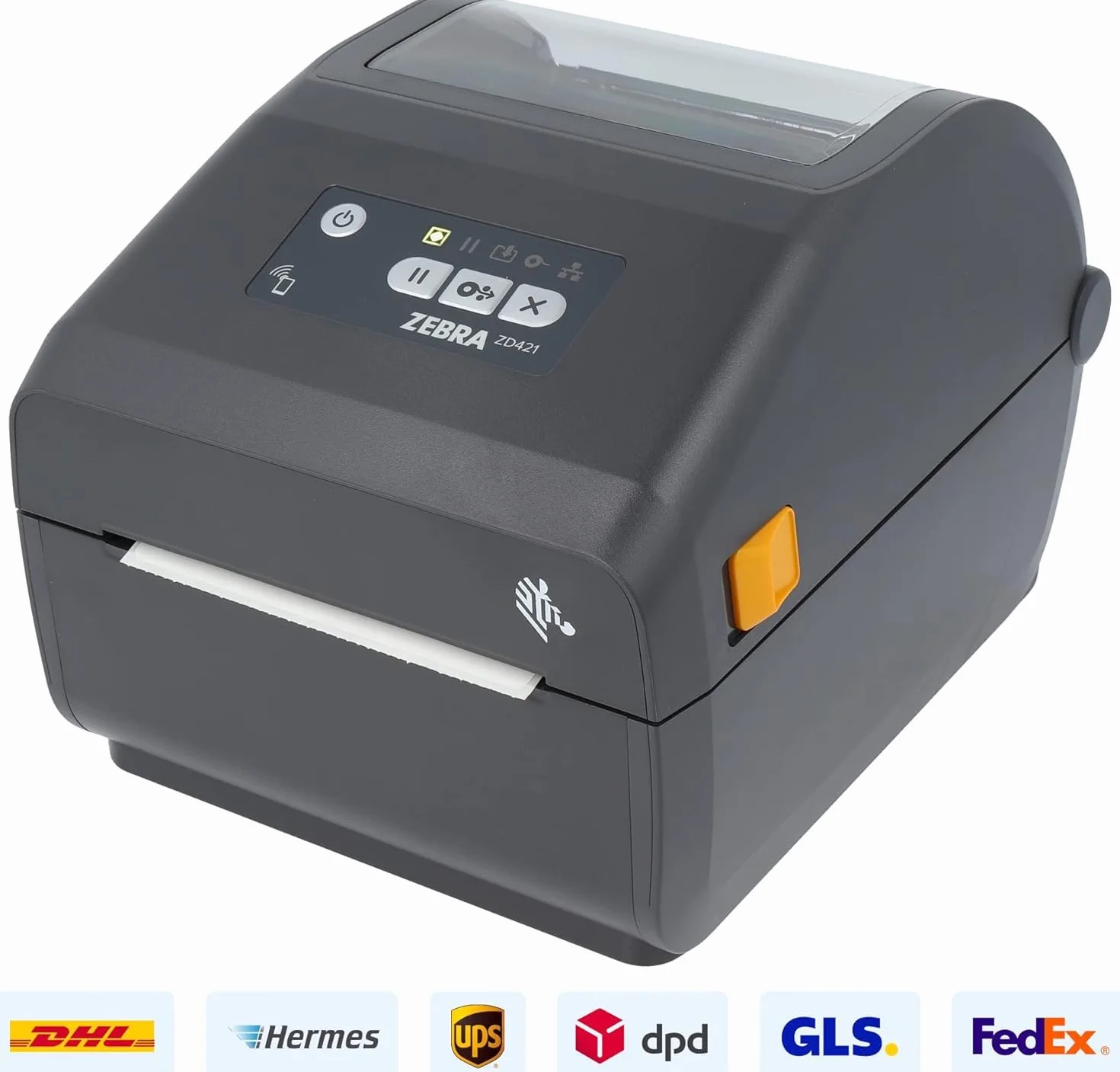 Zebra ZD421d, 8 Punkte/mm (203dpi), RTC, USB, USB-Host, Bluetooth (BLE), Ethernet (LAN) - ZD4A042-D0EE00EZ