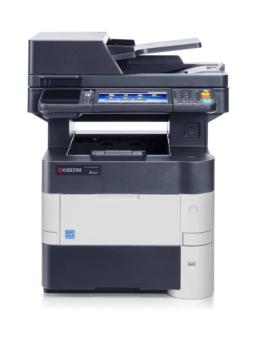 Kyocera Ecosys M3550idn Laser Multifunktionsgerät (Scanner, Kopierer, Drucker, USB 2.0) grau