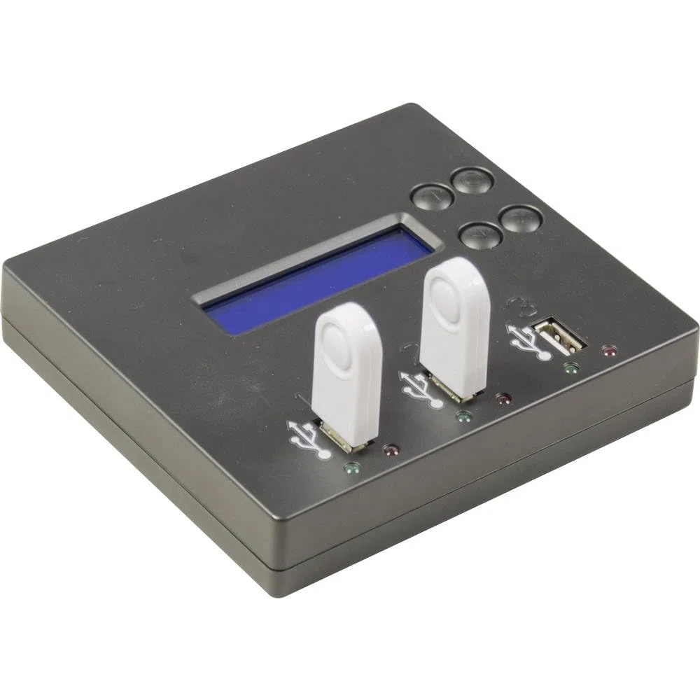 Renkforce UB300 2fach USB-Kopierstation USB-A (USB 2.0) tragbar