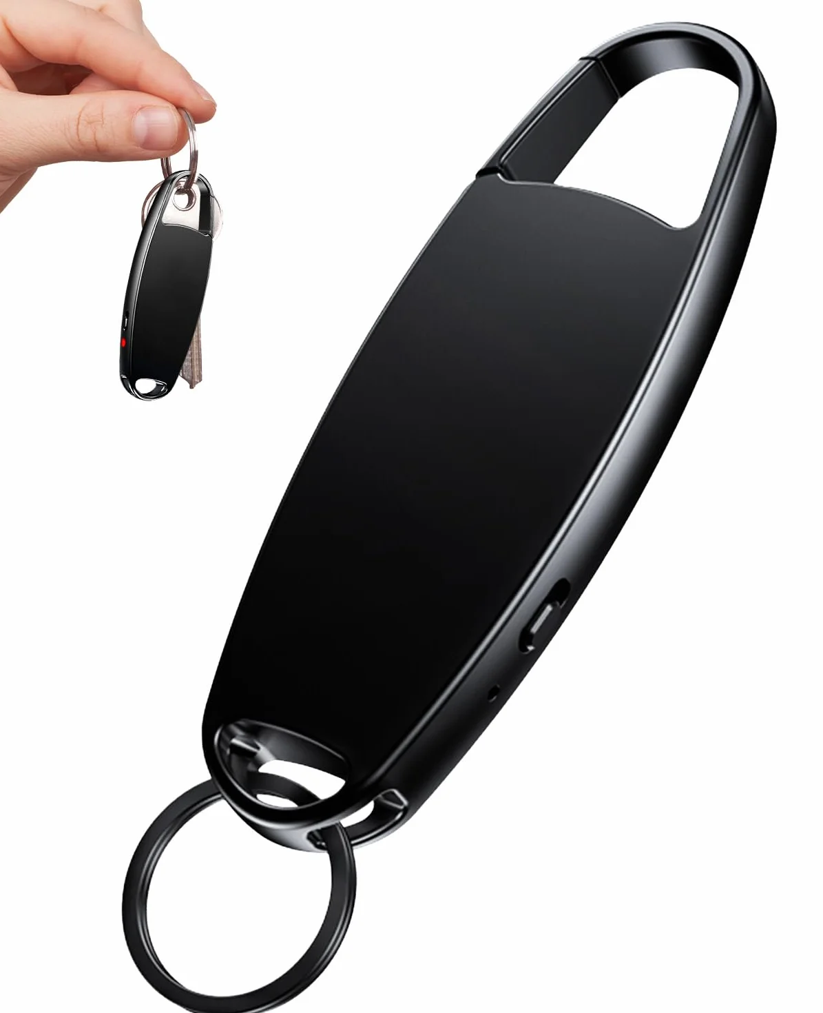 Diktiergerät Mini, Vandlion 32GB Aufnahmegerät mit Rauschunterdrückung, USB C Voice Recorder mit Spracherkennung für Vorlesungen Interviews Meetings Klasse