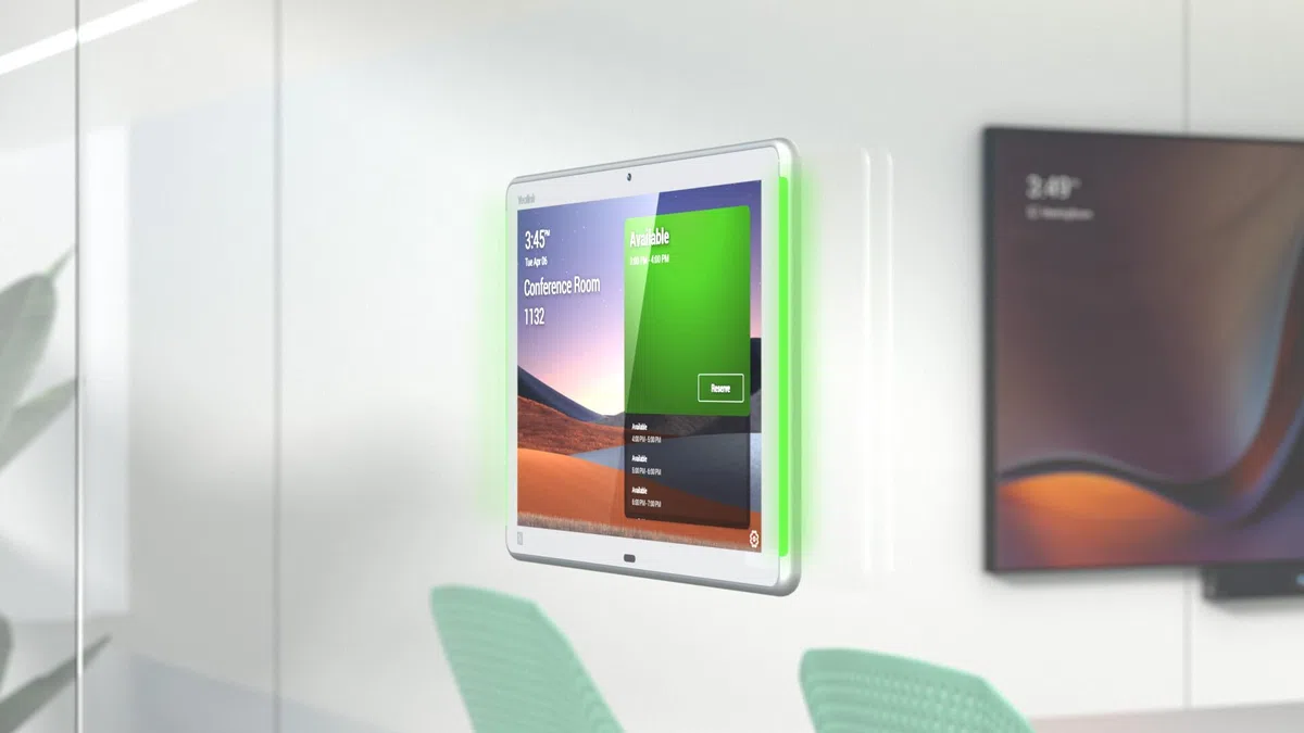 Yealink RoomPanel Plus Besprechungsraum-Planungspanel mit 25,65 cm (10,1-Zoll) Bildschirm