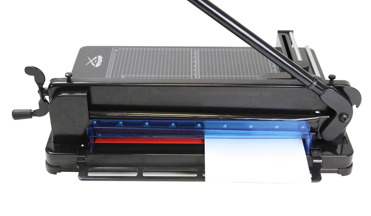 PROFI Stapelschneider A3 Großformat - bis 400 Blatt, CE, Papier Schneidemaschine + Hebelschneider