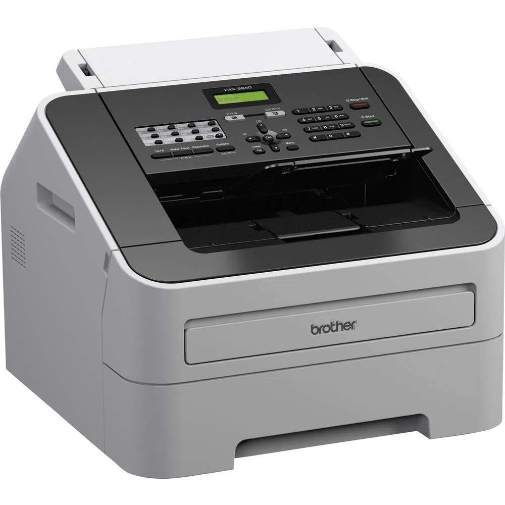 Brother FAX-2940 Laser-Faxgerät, grau/schwarz