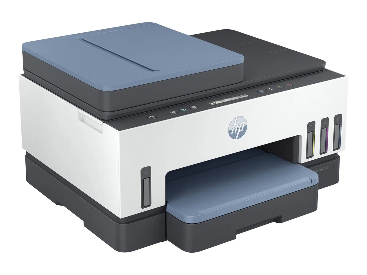 HP Smart Tank Imprimante Tout-en-un 7306, Impression, numérisation, copie, chargeur automatique de documents, sans fil,