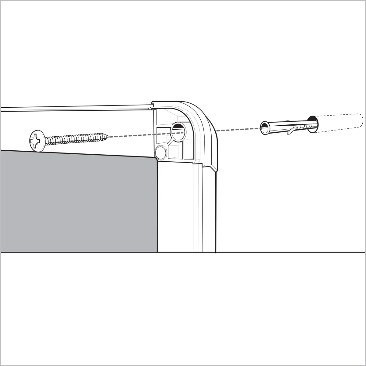 Nobo abschließbarer Schaukasten mit magnetischer Notiztafel, 4 x A4, Premium Plus, Weiß, 1902557
