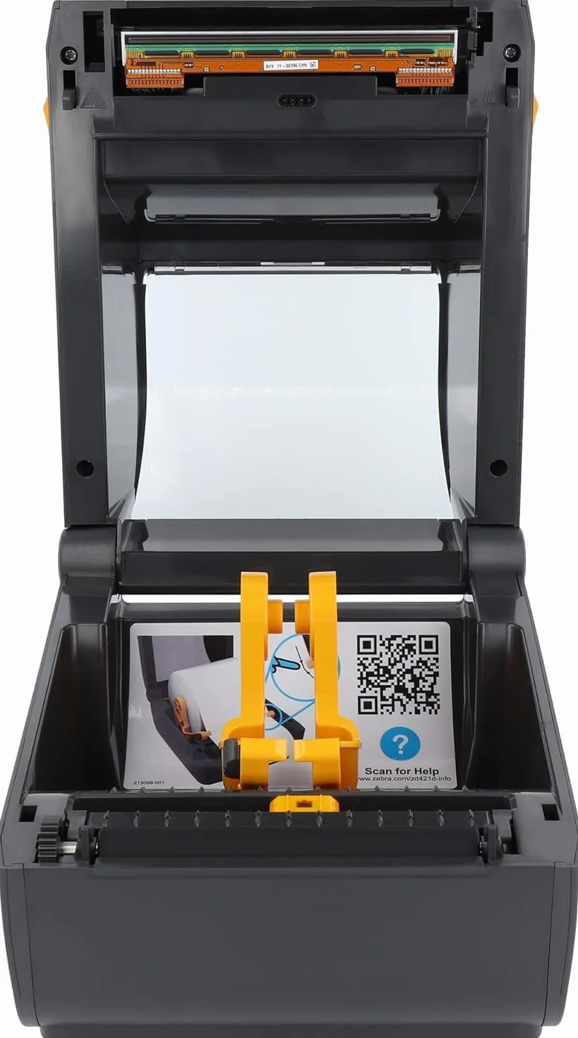 Zebra ZD421d, 8 Punkte/mm (203dpi), RTC, USB, USB-Host, Bluetooth (BLE), Ethernet (LAN) - ZD4A042-D0EE00EZ