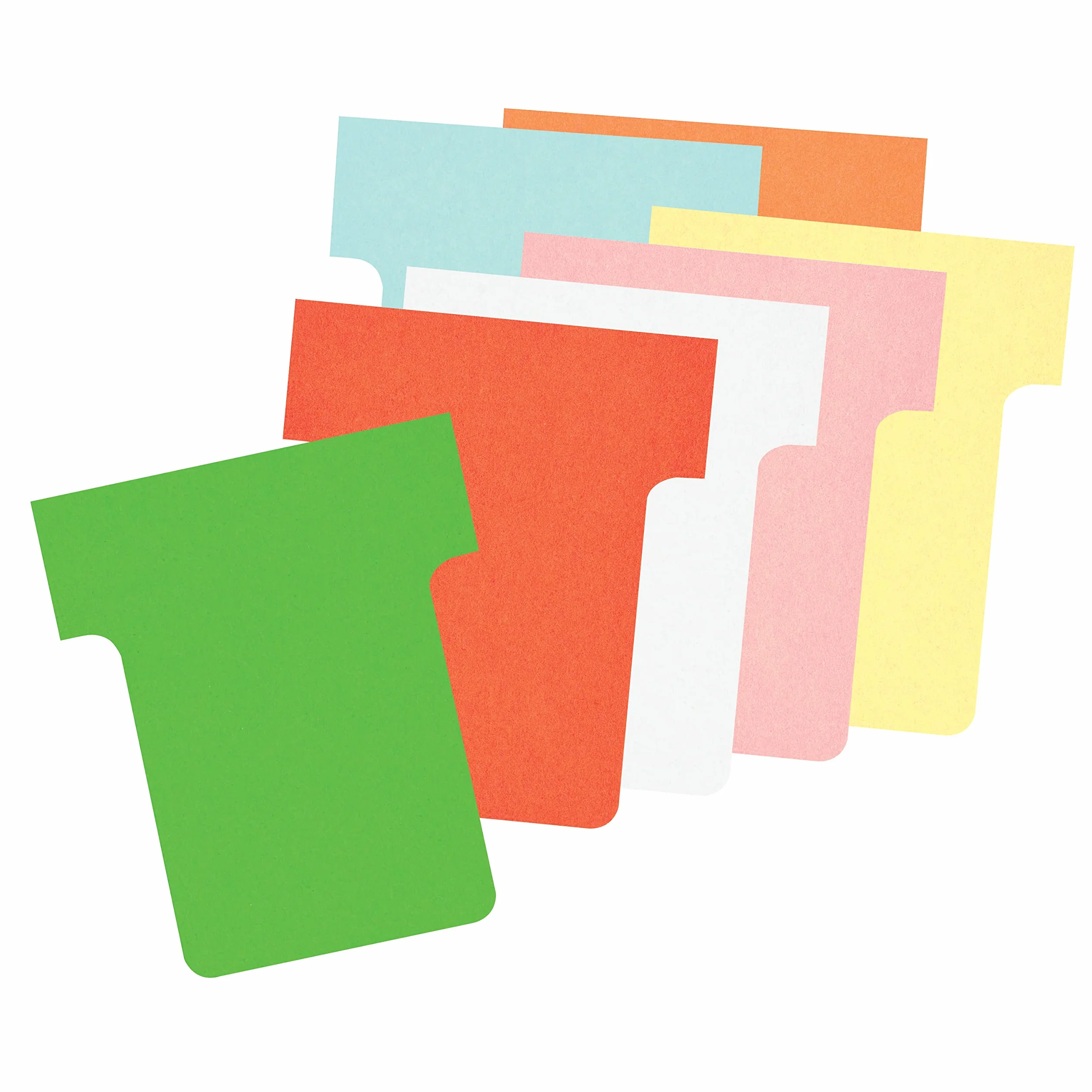 Nobo T-Karten Mini-Planungsset, tragbar, Haftnotizen Set mit 17 Spalten & 272 Slots, Größe 1,5, enthält T-Karten in verschiedenen Farben, 3084200