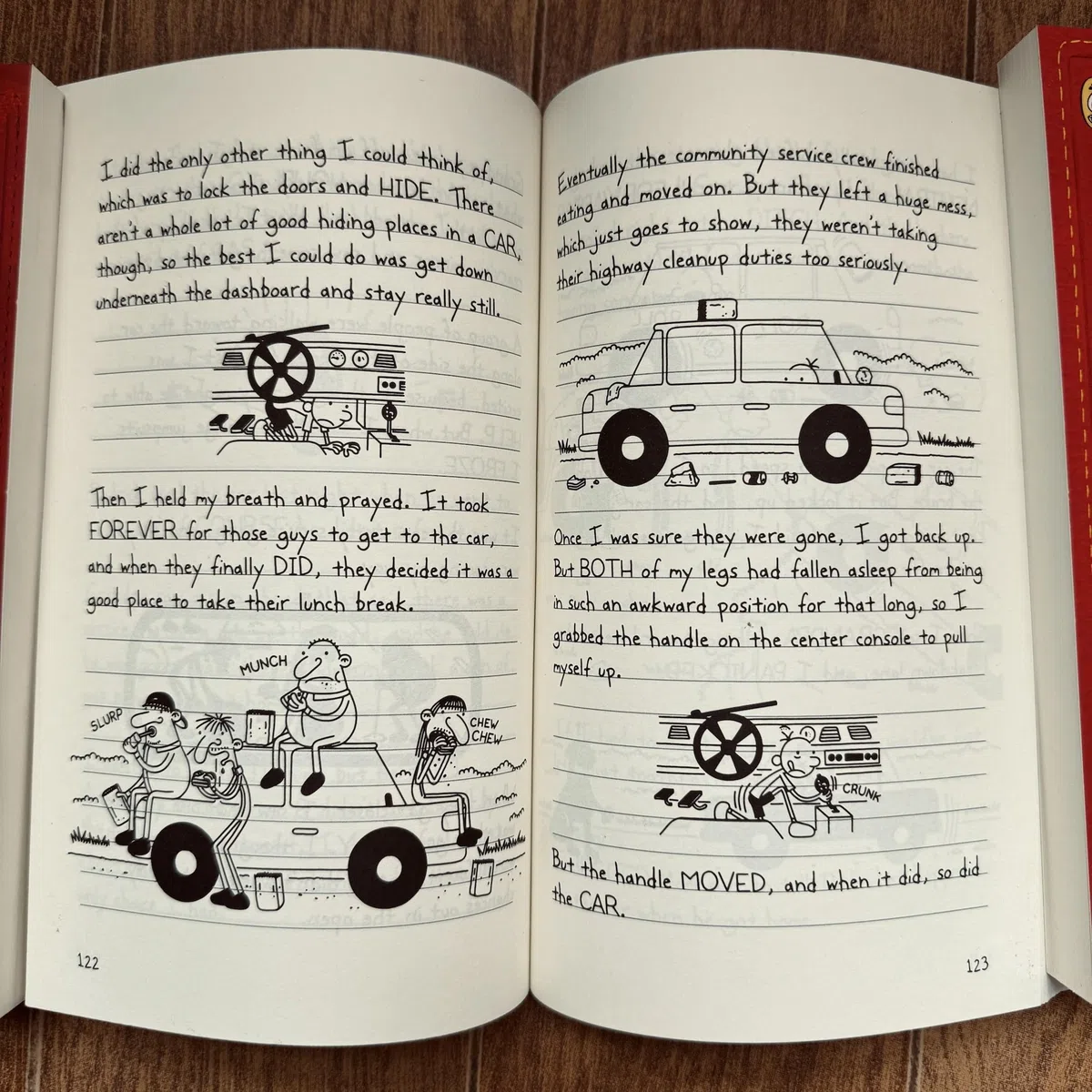Hunnee Diary of a Wimpy Kid 1-22 Boxed Set für Kinder, 22 Bücher Komplette Sammlung Serie, Taschenbuch-Ausgabe für Kinder