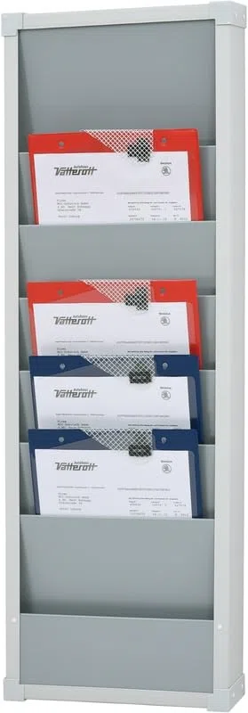 Planungstafel einreihig, für DIN A4, Planungsreihen durchgehend befüllbar, Maße 315 x 900 mm, Schienen 6, Verpackungseinheit: 1 STK