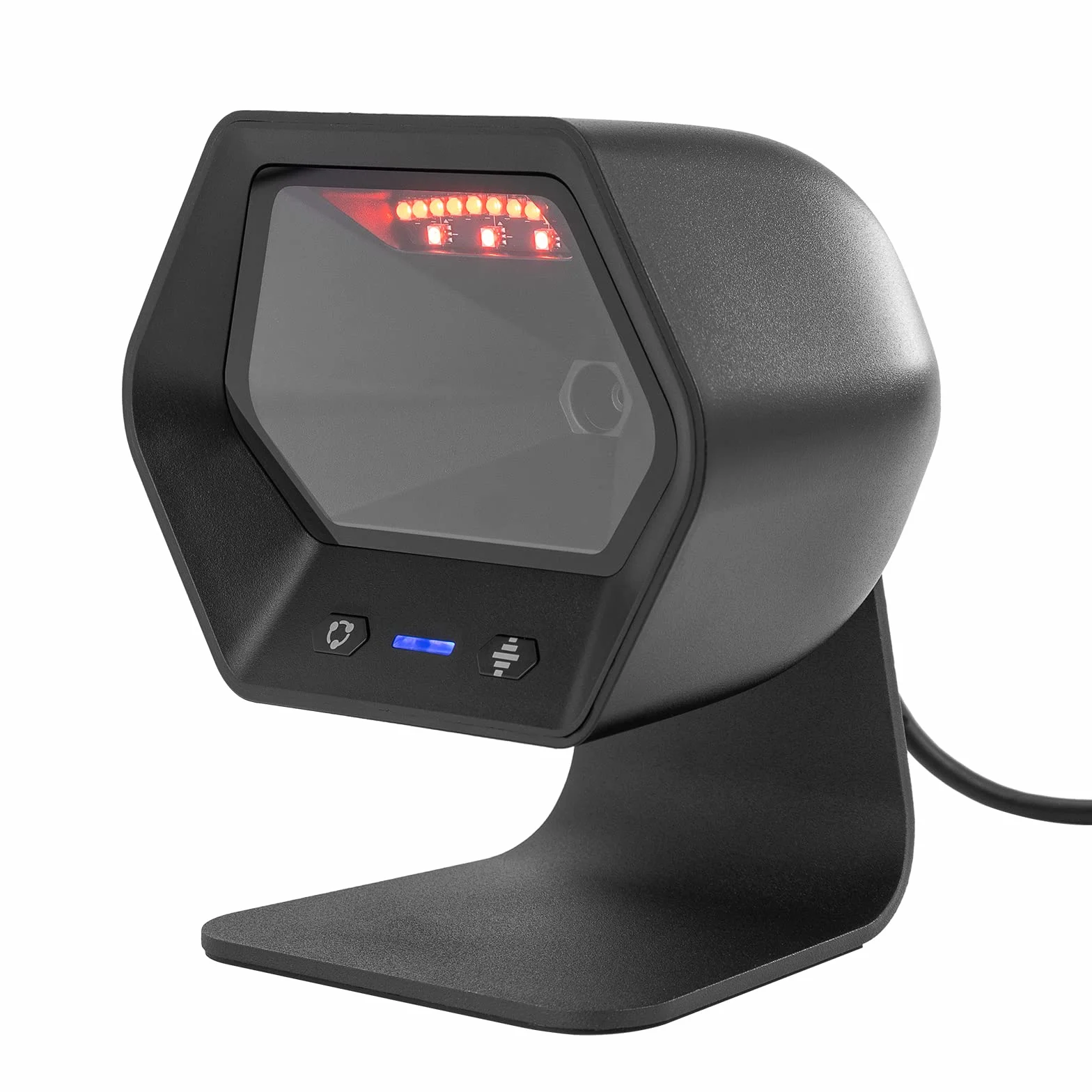 NETUM 1D 2D QR Präsentationsscanner mit USB-Barcodescanner, Omnidirektional, kabelgebunden, für Mobile Bewirtschaftung Computer, Bildschirm-Scan-Unterstützung PDF417, Securpharm Code (Data Matrix)