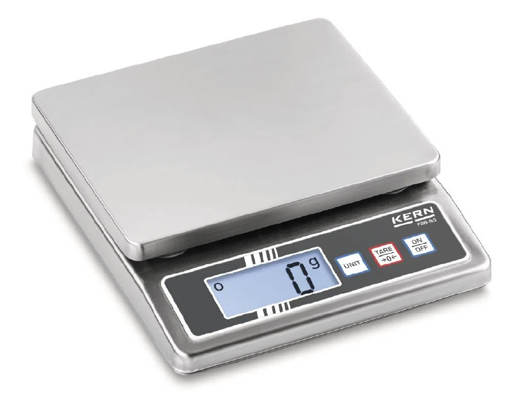 KERN FOB 0.5K 4NS Tischwaage Max 500g d 0,1g Digital Feinwaage
